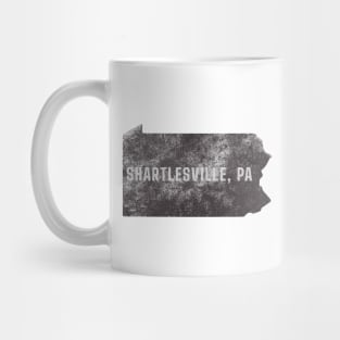 Shartlesville, PA - Map (Distressed) Mug